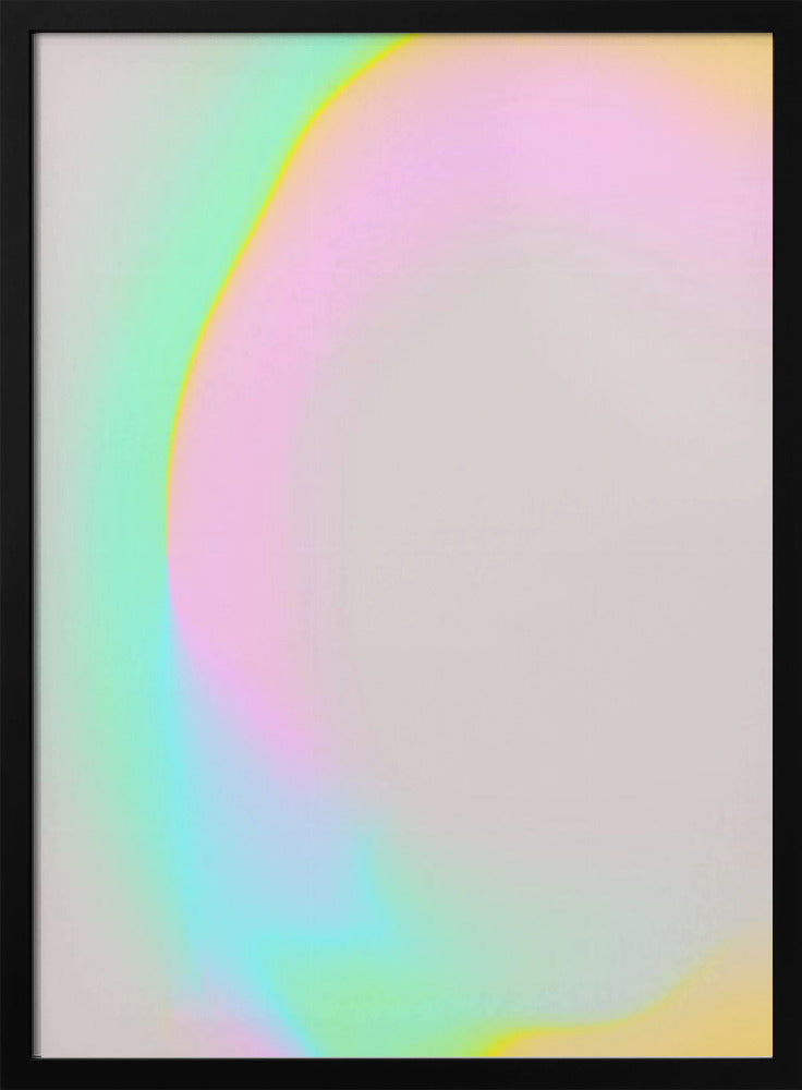 Pastell-Leuchtkurve | Poster