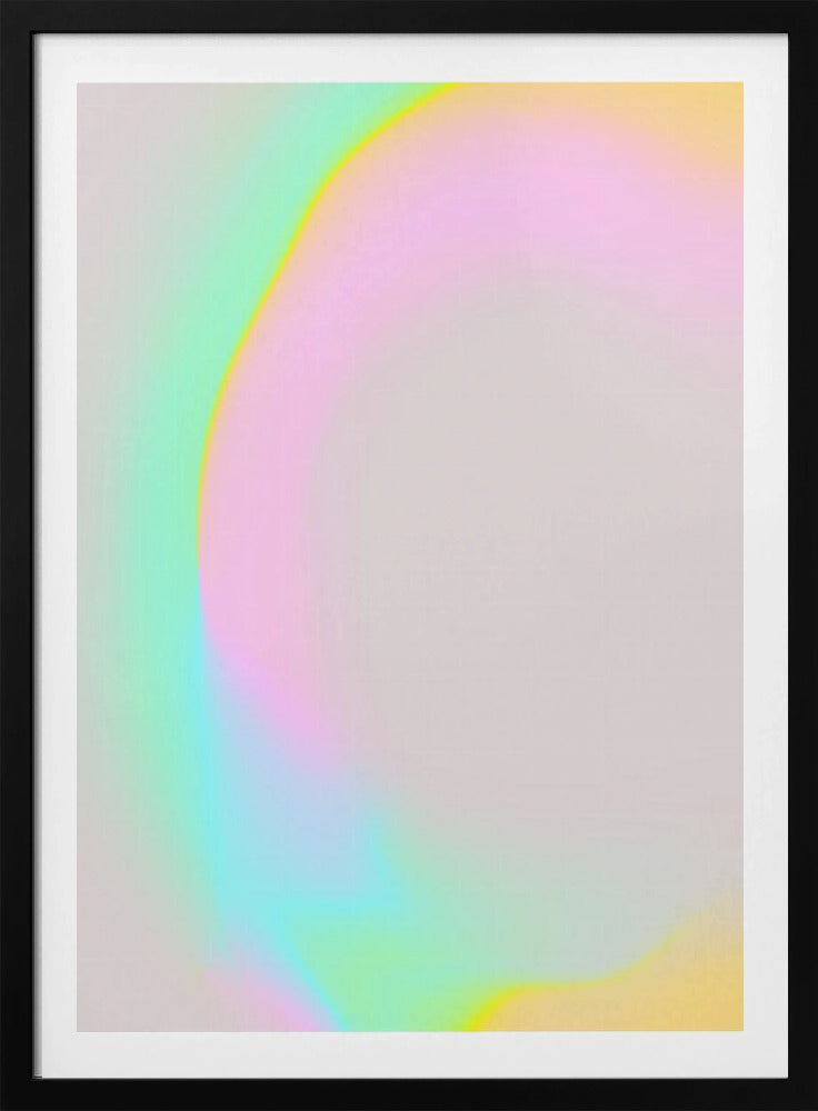 Pastell-Leuchtkurve | Poster