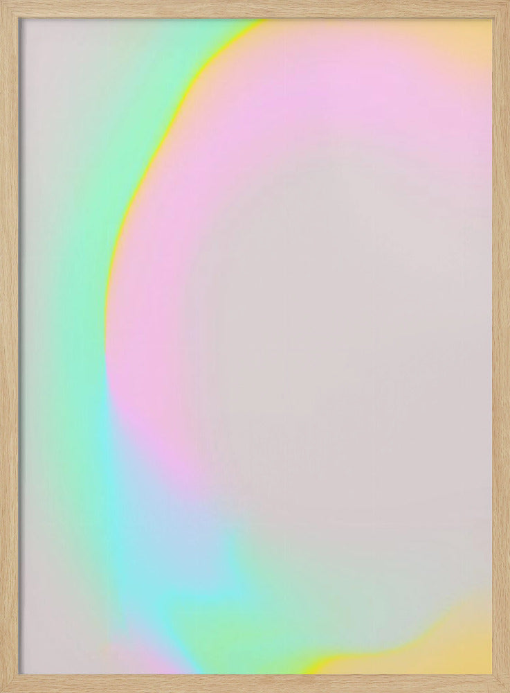 Pastell-Leuchtkurve | Poster