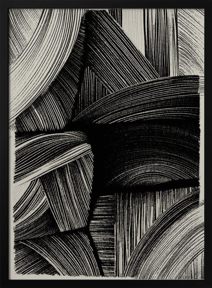 Curved Line Symphony | Poster