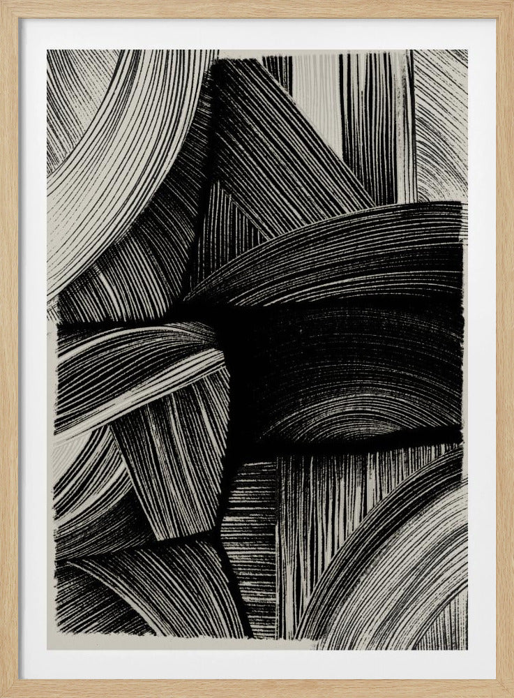 Symphonie der geschwungenen Linien | Poster