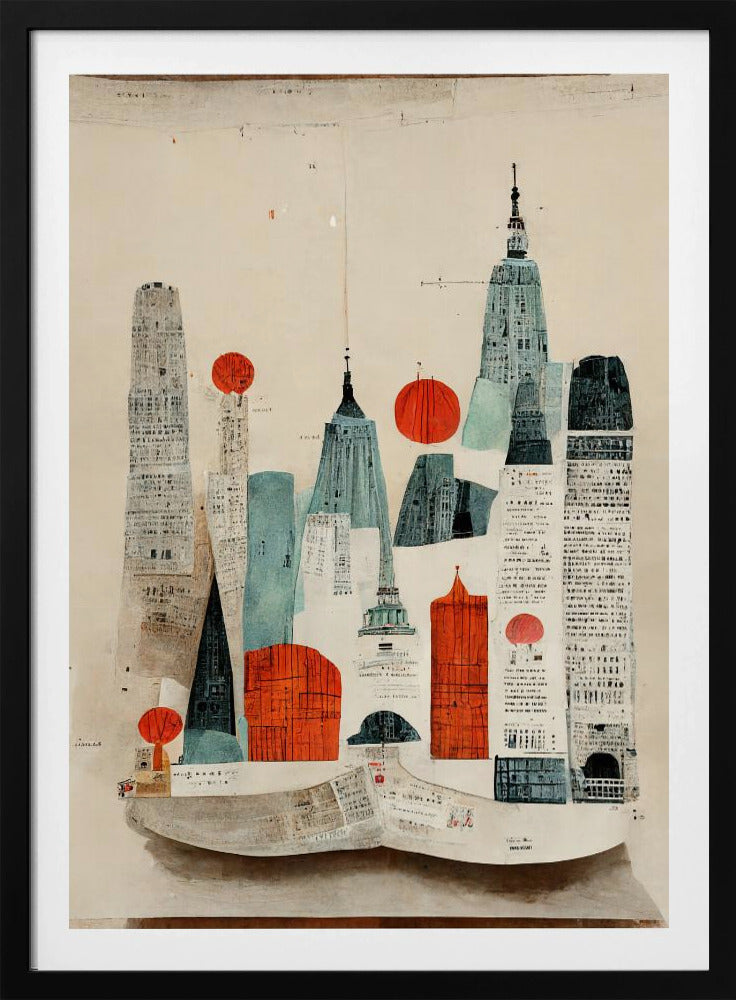 Stadtbild-Collage | Poster