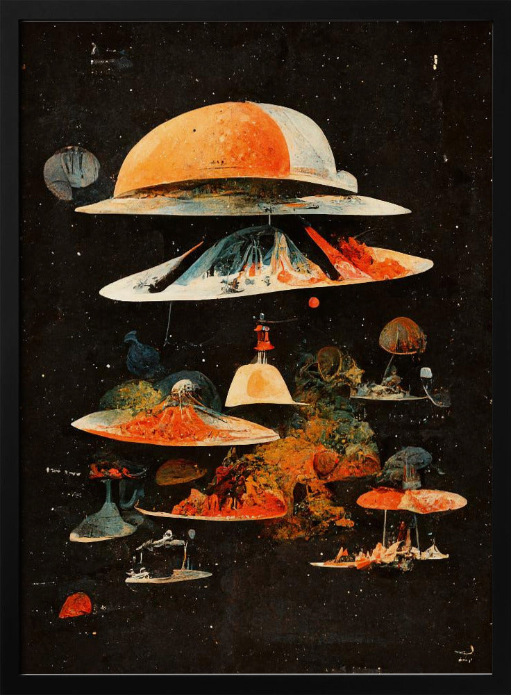 Himmlische Schichten | Poster
