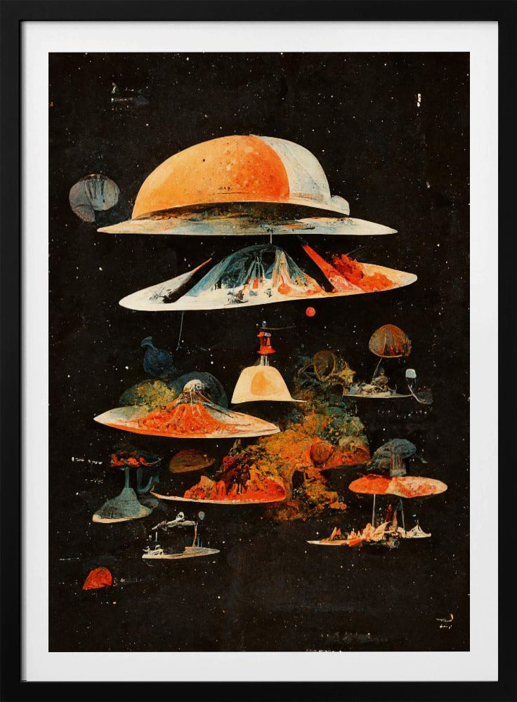 Himmlische Schichten | Poster