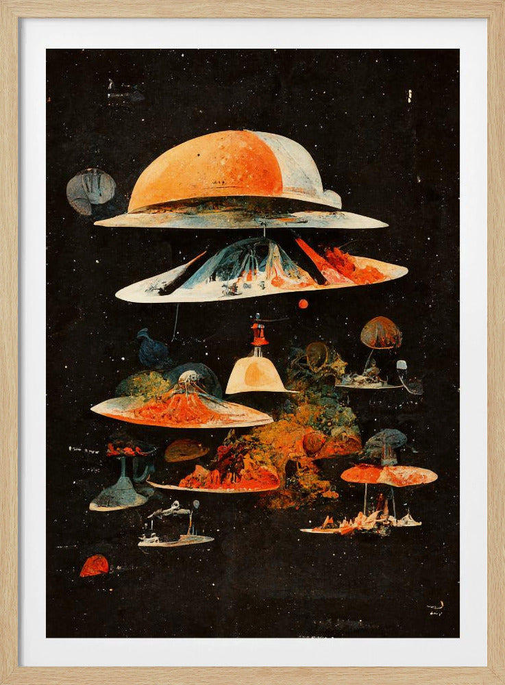 Himmlische Schichten | Poster