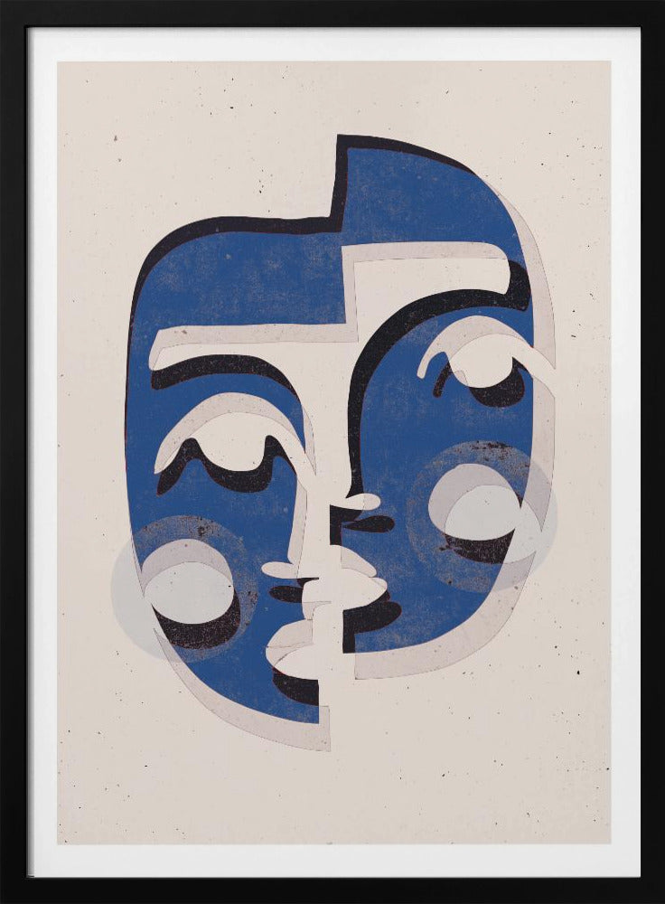 Fragmentierte Gesichter | Poster