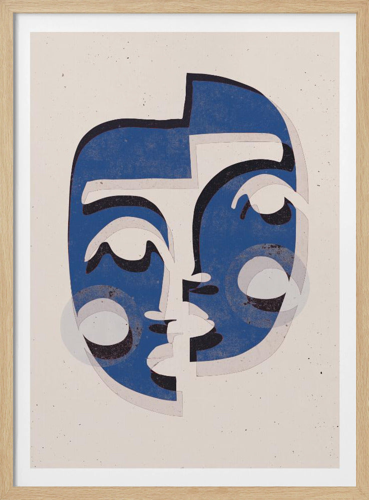 Fragmentierte Gesichter | Poster