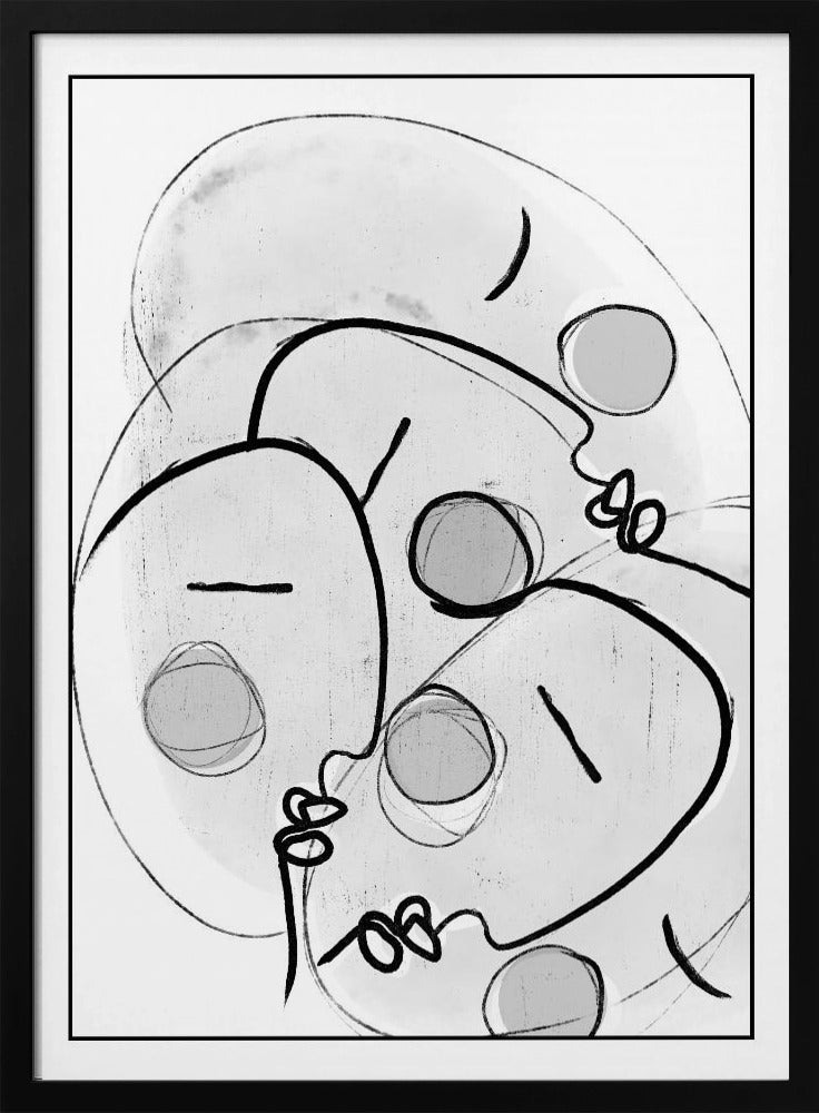 Ätherische Gesichter | Poster
