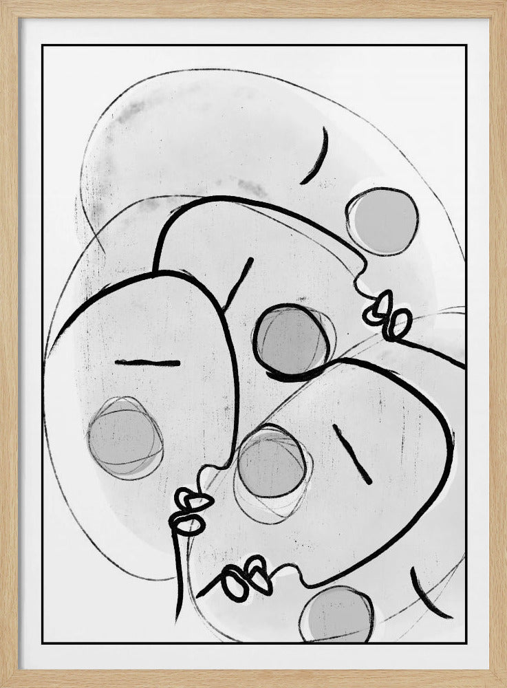 Ätherische Gesichter | Poster
