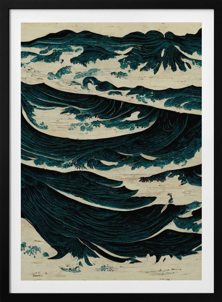 Turbulente Wellen | Poster