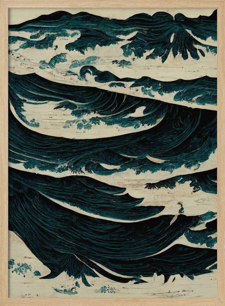 Turbulente Wellen | Poster