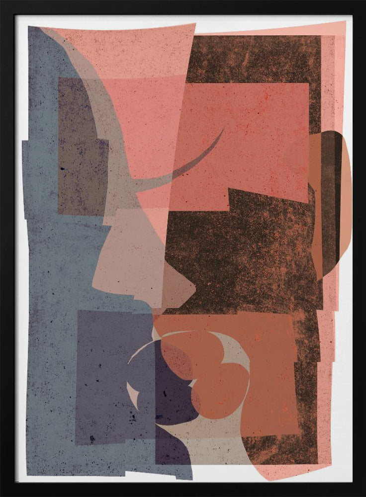Fragmentierte Farbtöne | Poster