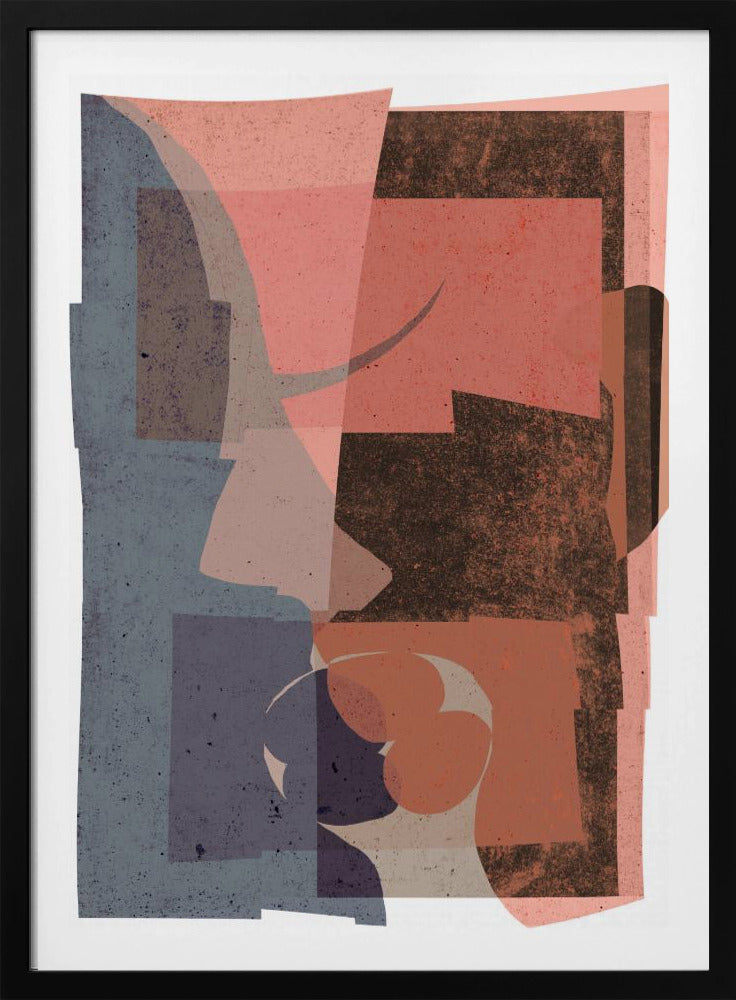 Fragmentierte Farbtöne | Poster