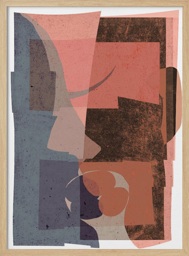 Fragmentierte Farbtöne | Poster