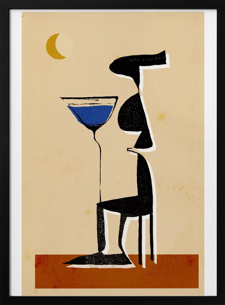 Mondschein-Martini | Poster
