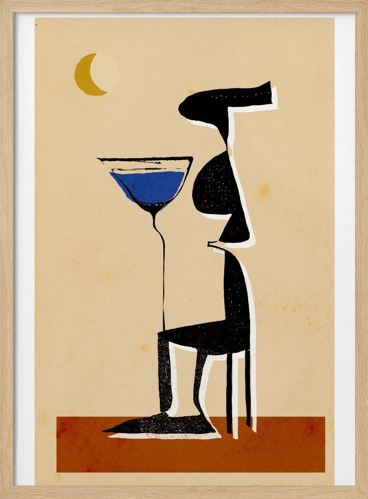 Mondschein-Martini | Poster
