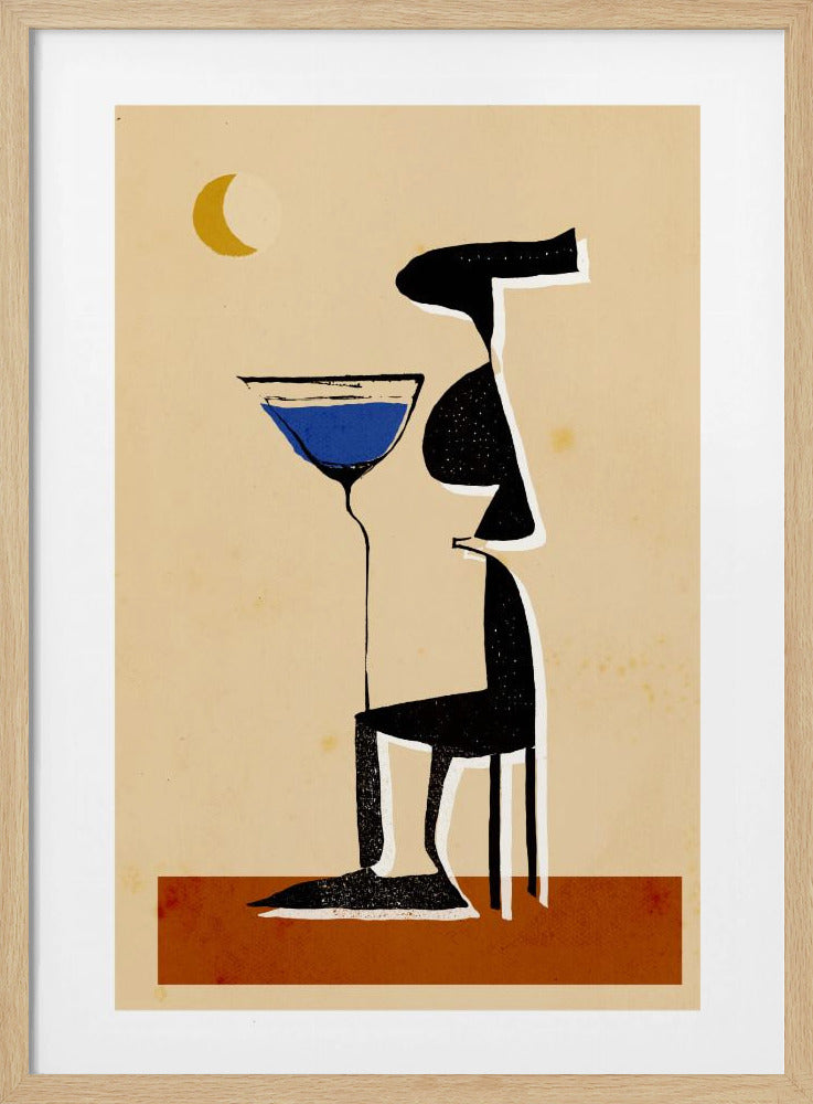 Mondschein-Martini | Poster
