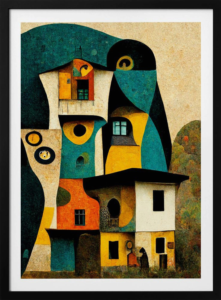 Wunderliche Behausungen | Poster