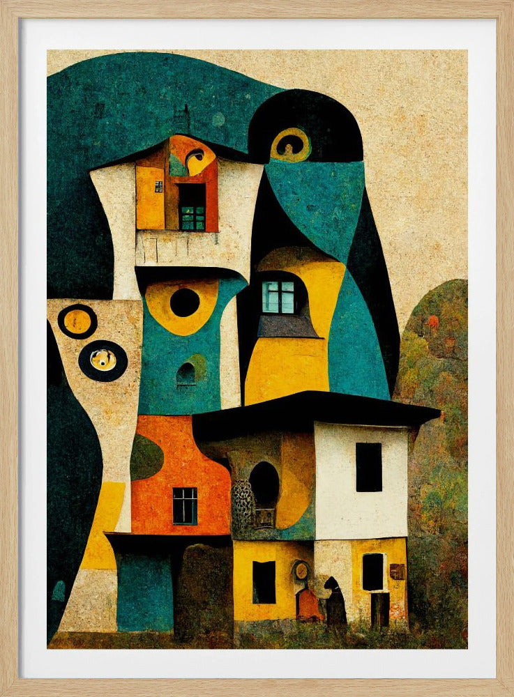 Wunderliche Behausungen | Poster