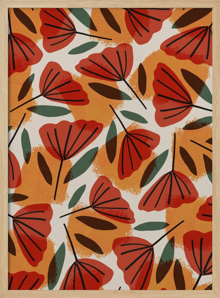Autumn Leaf Dance | Poster