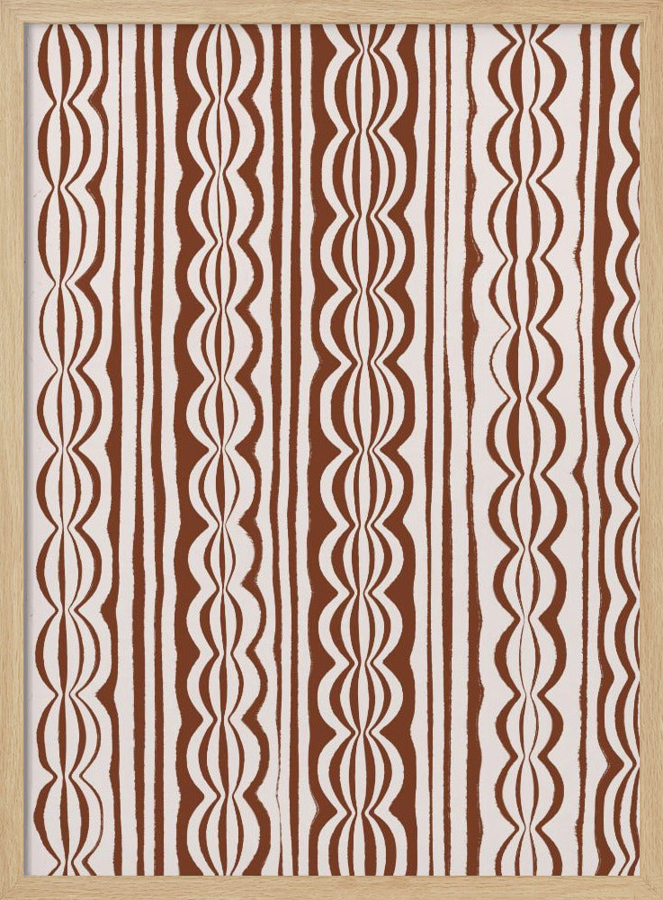 Rhythmische Wellen | Poster