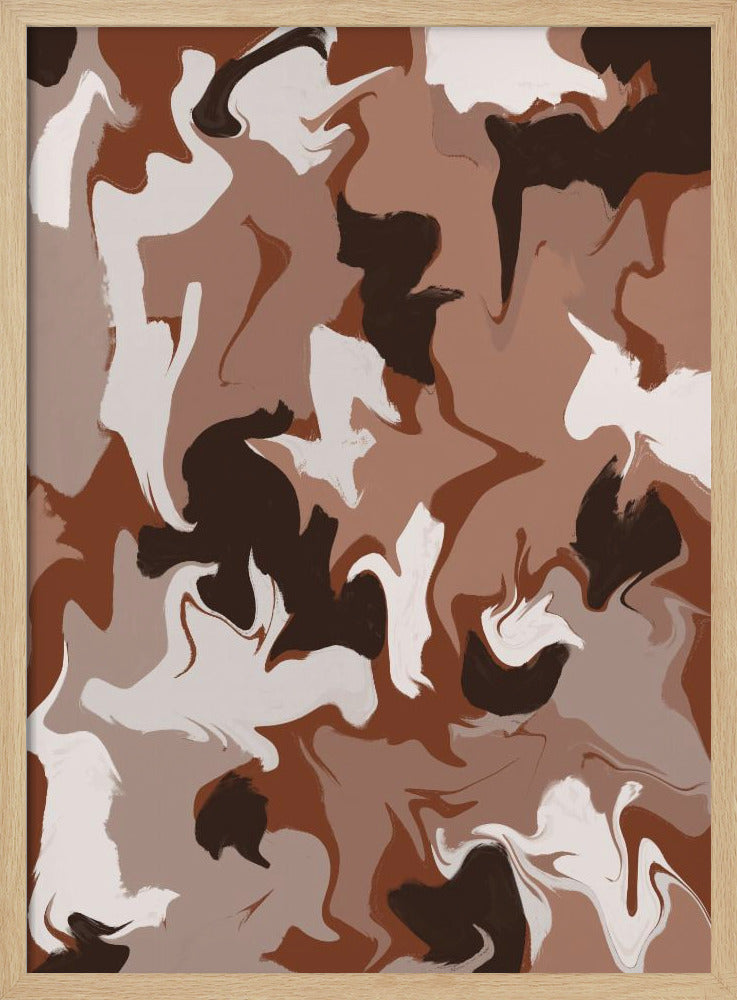Erdige Wirbelstürme | Poster