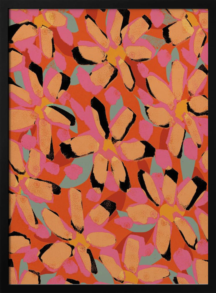 Blütenblatt-Symphonie | Poster