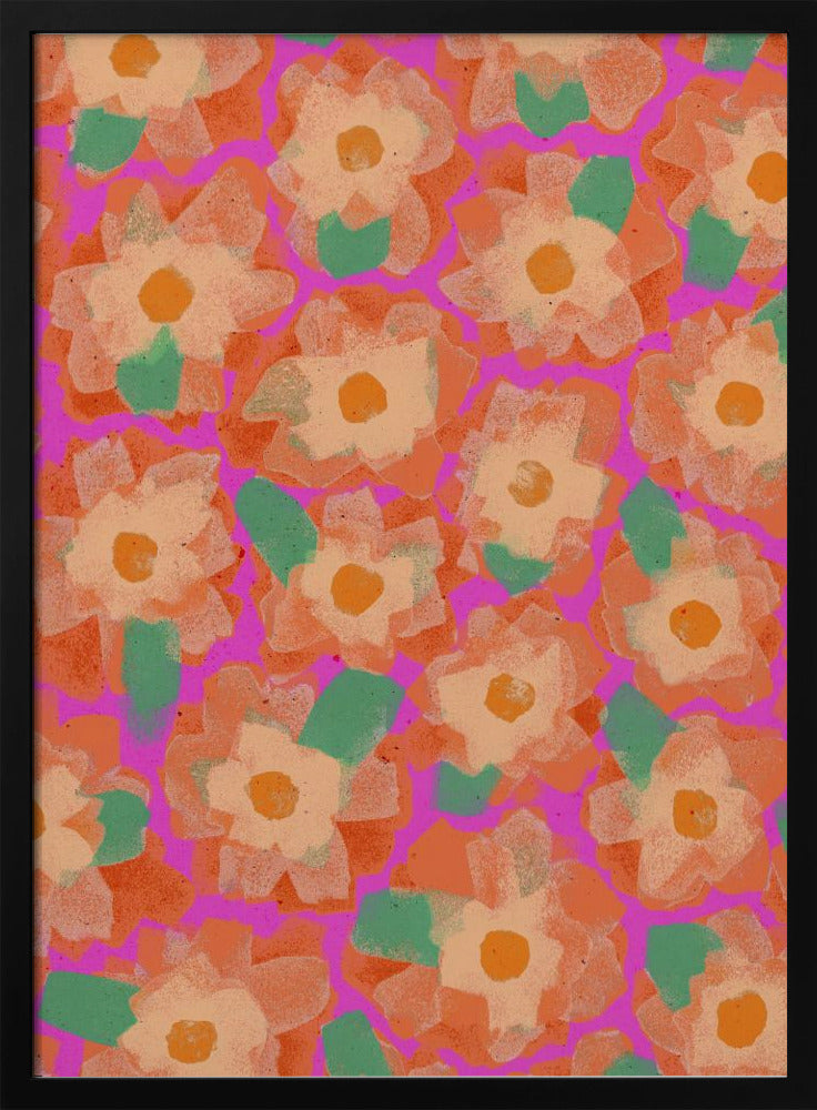 Vibrant Petal Dance | Poster