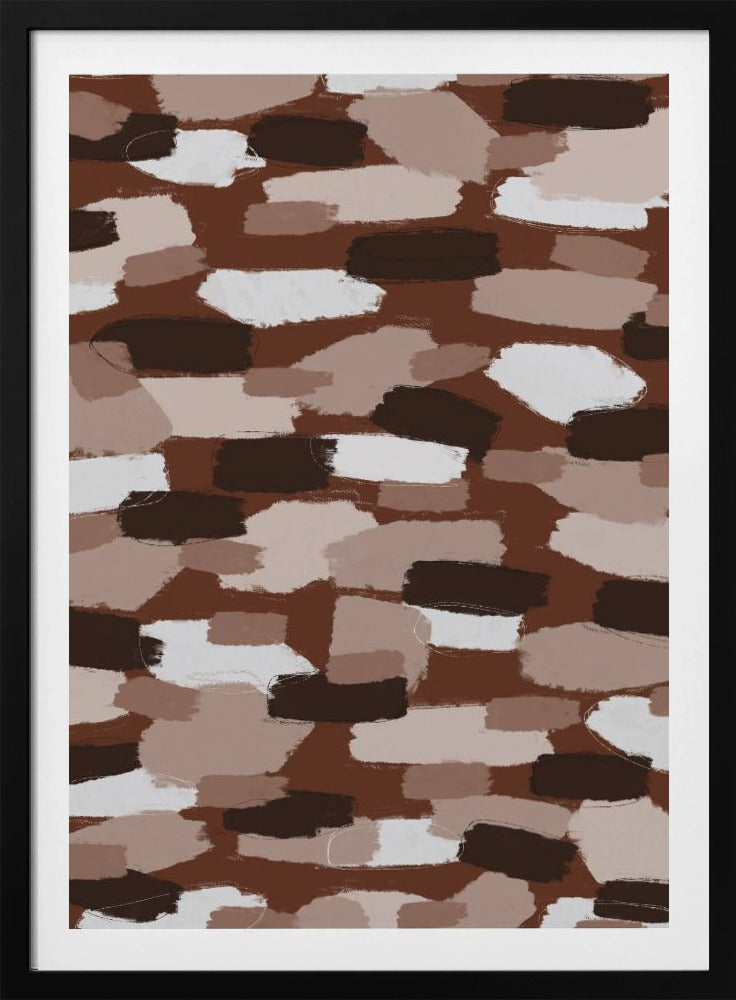 Erdige Striche | Poster