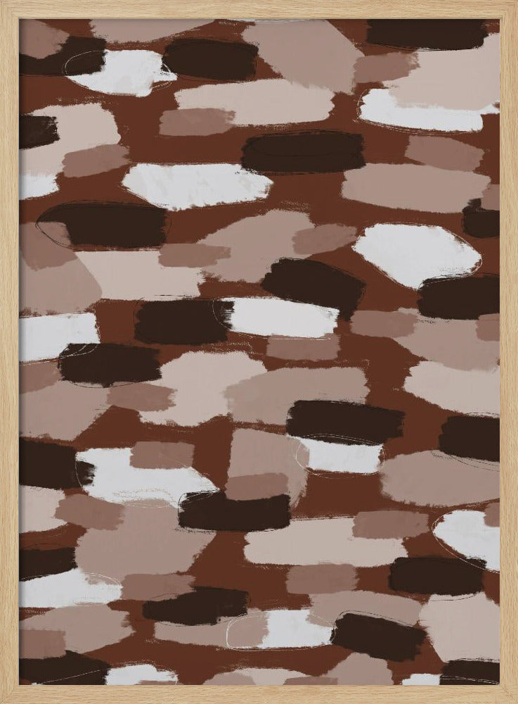 Erdige Striche | Poster