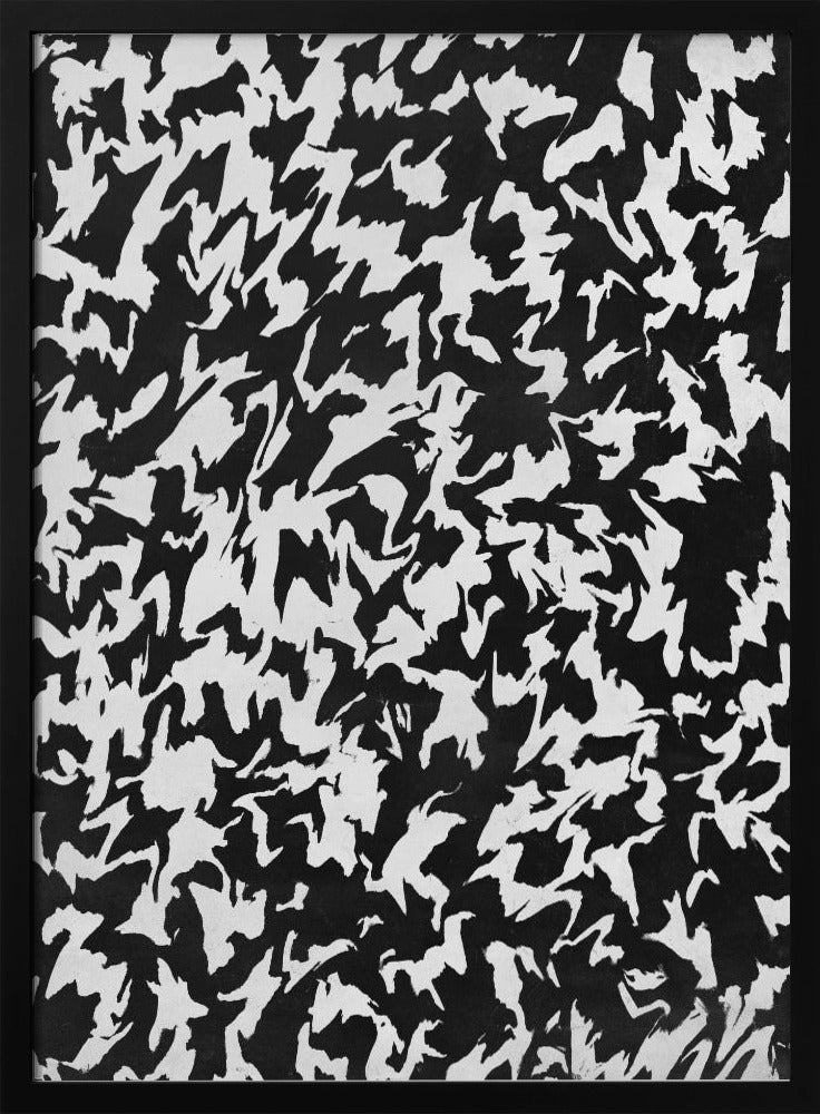 Monochromer Wirbel | Poster