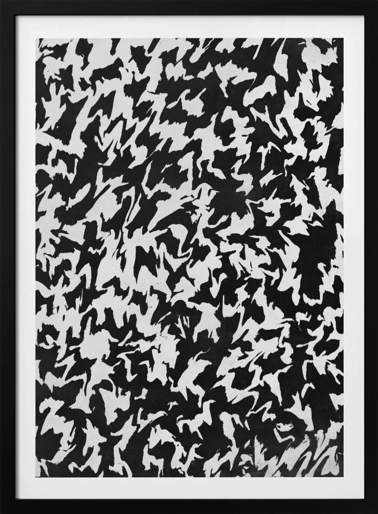 Monochromer Wirbel | Poster