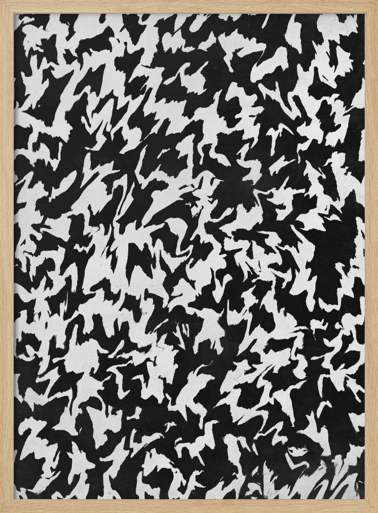 Monochromer Wirbel | Poster