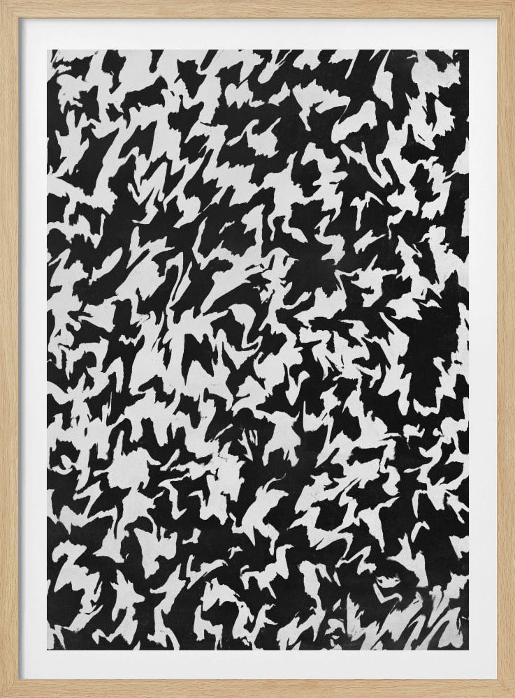 Monochromer Wirbel | Poster