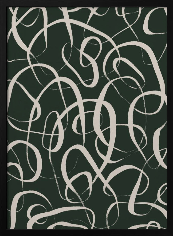 Wirbelnde Linien | Poster