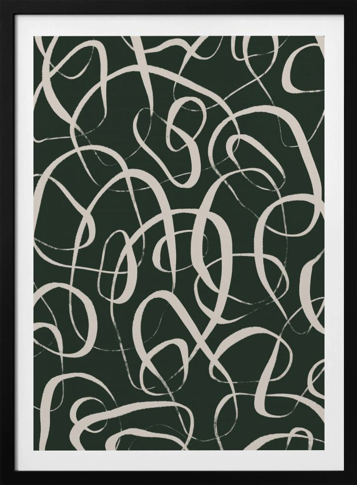 Wirbelnde Linien | Poster