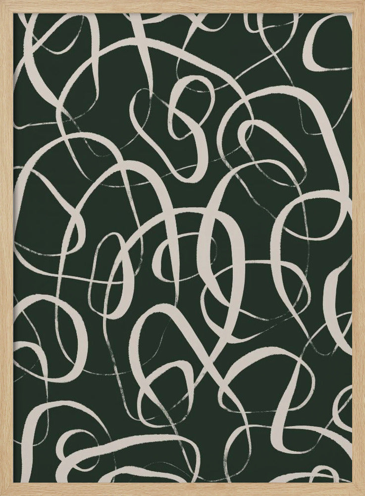 Wirbelnde Linien | Poster