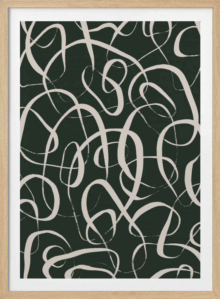 Wirbelnde Linien | Poster