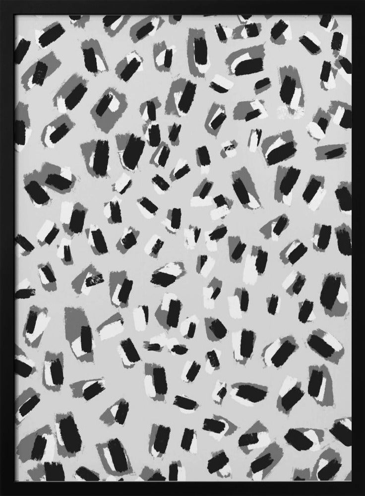 Monochromes Chaos | Poster