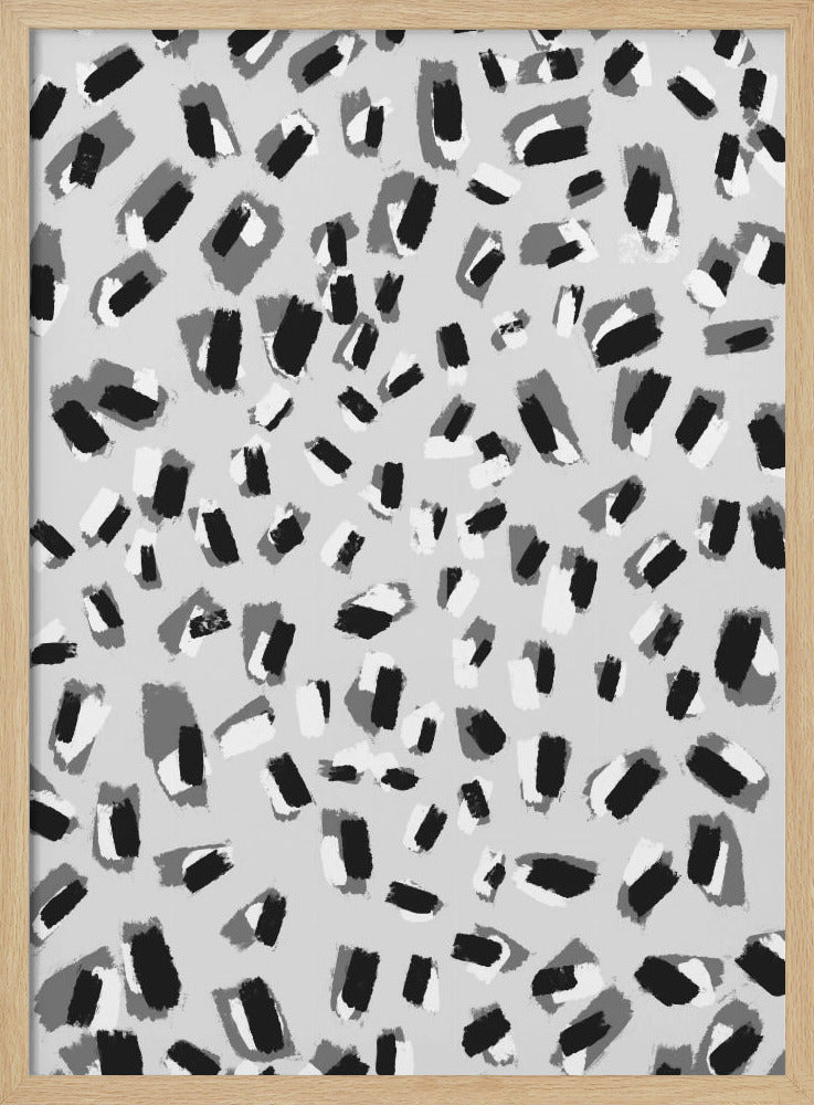 Monochromes Chaos | Poster