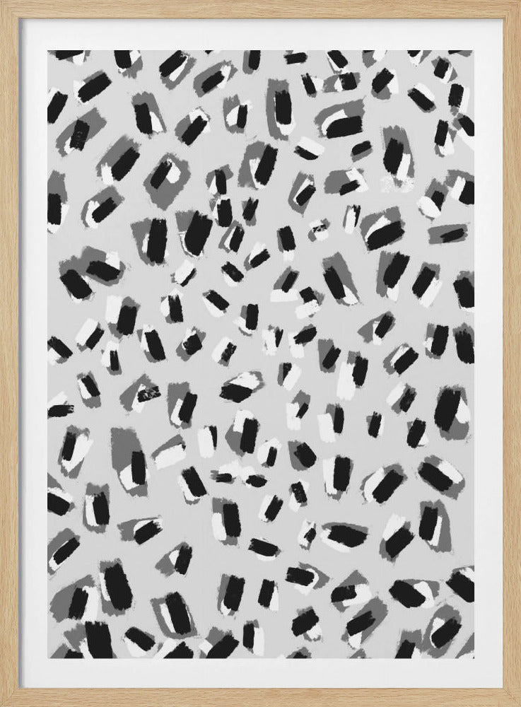 Monochromes Chaos | Poster