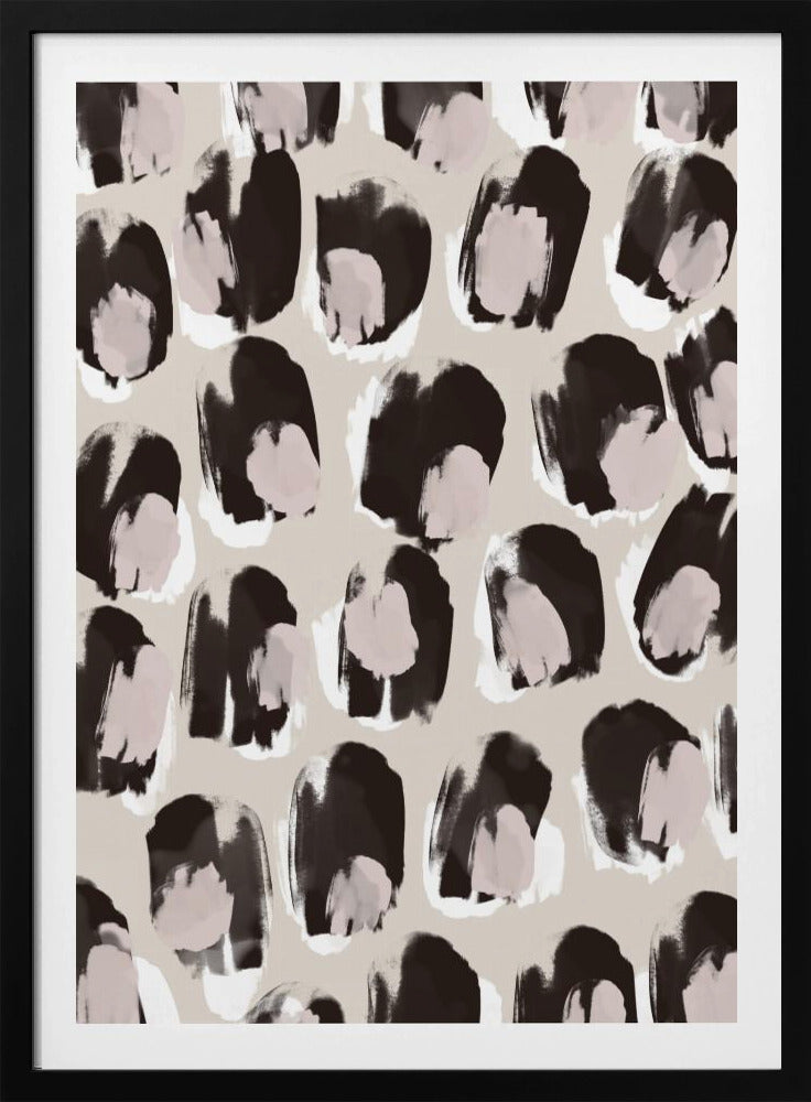 Pinselstrich-Harmonie | Poster