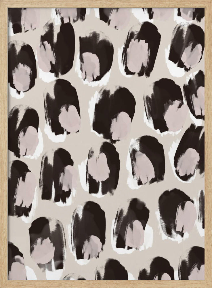 Pinselstrich-Harmonie | Poster