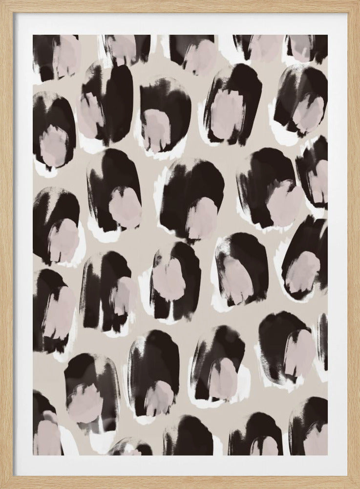 Pinselstrich-Harmonie | Poster