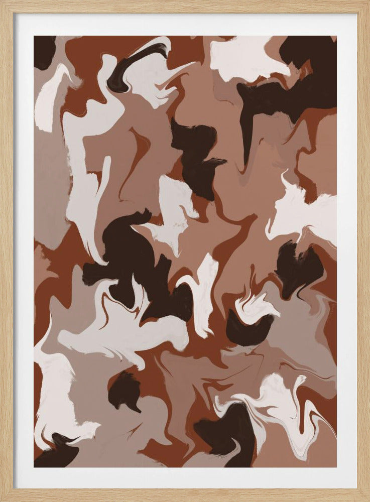 Earth Tones Dance | Poster