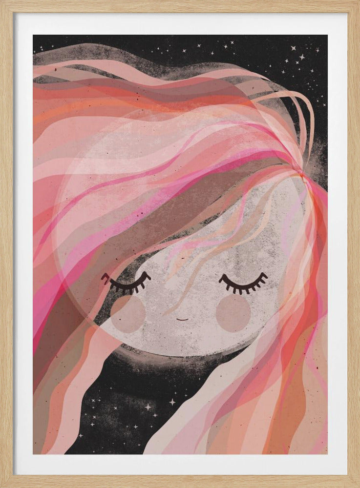 Dreamy Moon Whispers | Poster