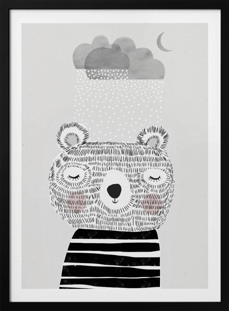 Dreamy Bear Clouds | Poster