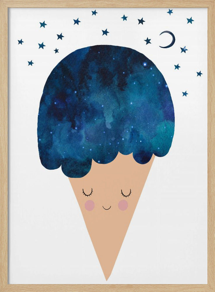 Starry Dream Cone | Poster