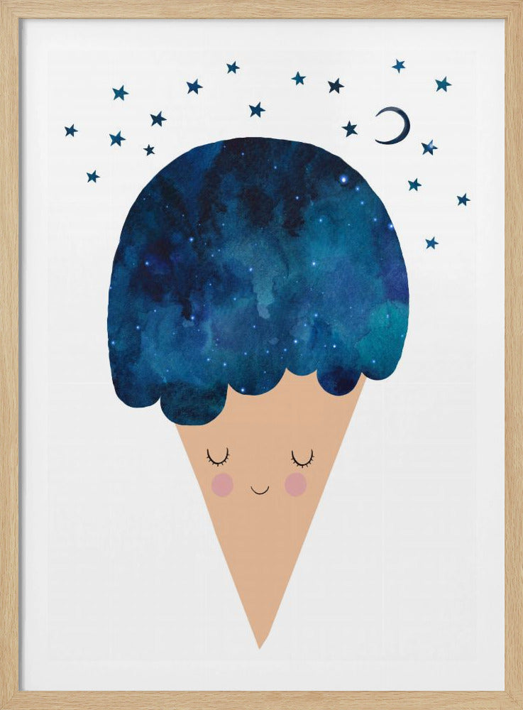 Starry Dream Cone | Poster