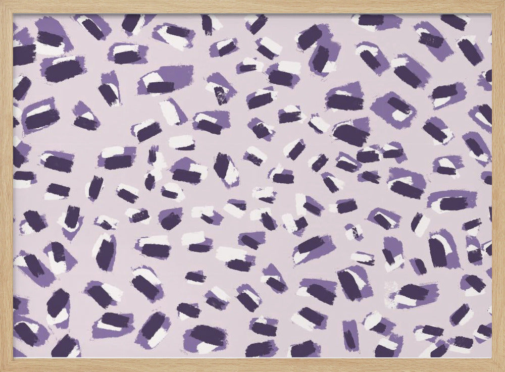 Purple Brush Dance | Poster